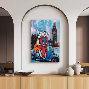 London in Love (Original Painting)