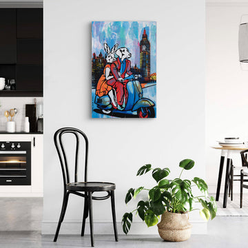 London in Love (Original Painting)