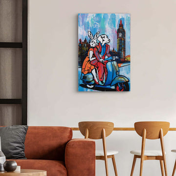 London in Love (Original Painting)