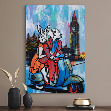 London in Love (Original Painting)