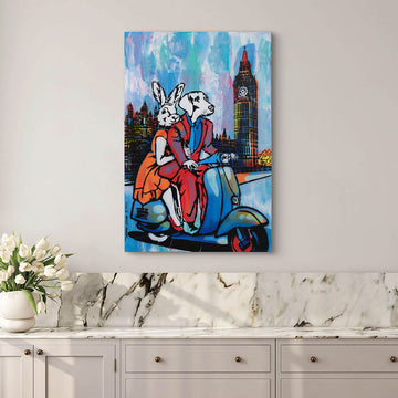 London in Love (Original Painting)