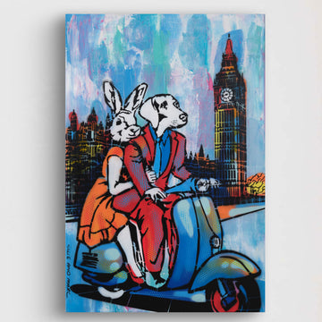 London in Love (Original Painting)