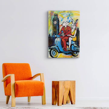 London is Always Home (Original Painting)