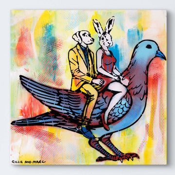 Love Dove (Original Painting)