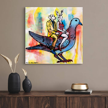 Love Dove (Original Painting)