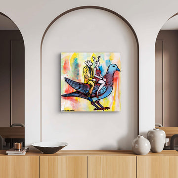 Love Dove (Original Painting)