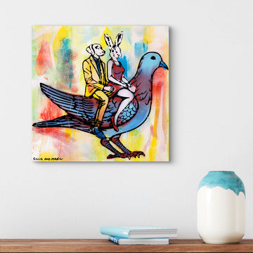 Love Dove (Original Painting)