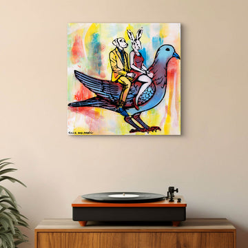 Love Dove (Original Painting)