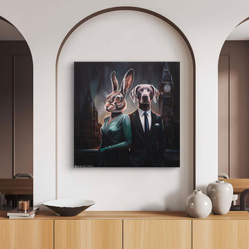 Late Night in London (Original Painting)