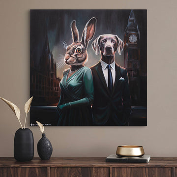 Late Night in London (Original Painting)