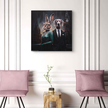 Late Night in London (Original Painting)