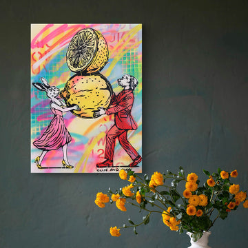 Lemon Lovers Forever (Original Painting)