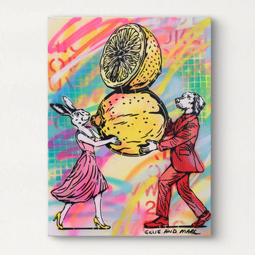 Lemon Lovers Forever (Original Painting)