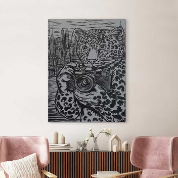 Leopard In New York (Original Painting)