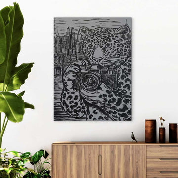 Leopard In New York (Original Painting)