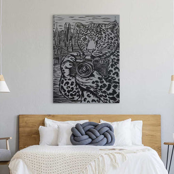 Leopard In New York (Original Painting)