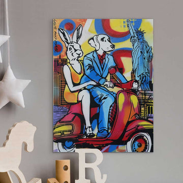 Liberty And Love (Original Painting)