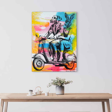 Life Is Perfect Because We Have Each Other (Original Painting)