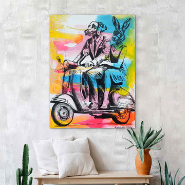 Life Is Perfect Because We Have Each Other (Original Painting)