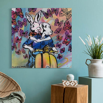 Life is a Vespa (Original Painting)