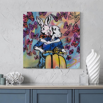 Life is a Vespa (Original Painting)