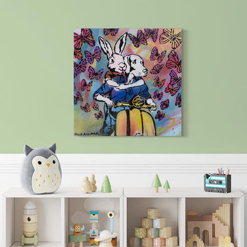 Life is a Vespa (Original Painting)