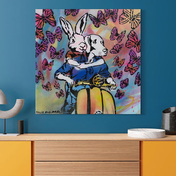 Life is a Vespa (Original Painting)