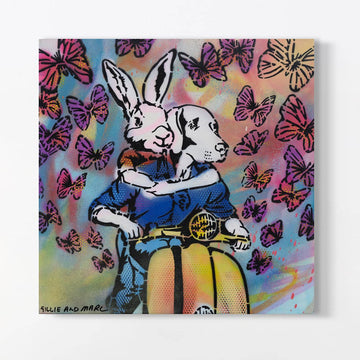 Life is a Vespa (Original Painting)