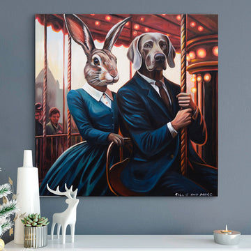 Life Was One Big Circle (Original Painting)