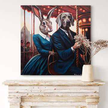 Life Was One Big Circle (Original Painting)