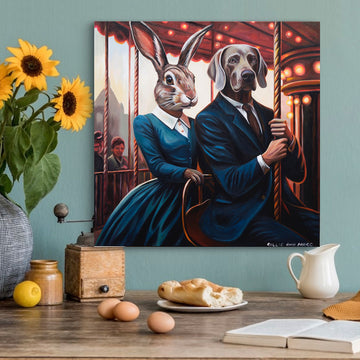 Life Was One Big Circle (Original Painting)