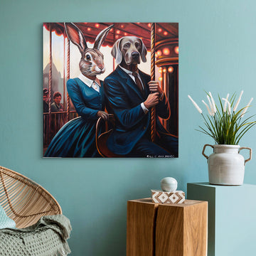 Life Was One Big Circle (Original Painting)