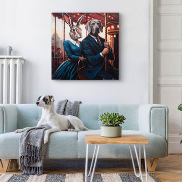 Life Was One Big Circle (Original Painting)