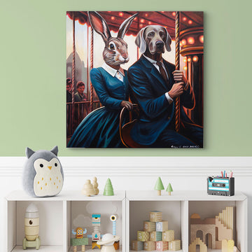 Life Was One Big Circle (Original Painting)