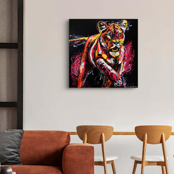 Lioness of Adventure (Original Painting)