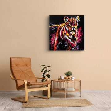 Lioness of Adventure (Original Painting)