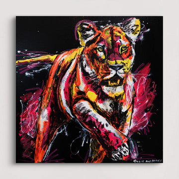 Lioness of Adventure (Original Painting)