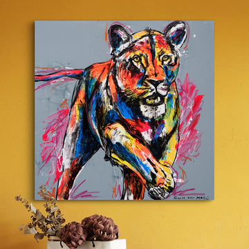 Lioness of Grace (Original Painting)