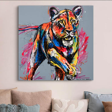 Lioness of Grace (Original Painting)