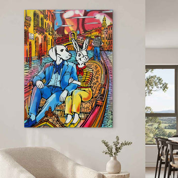 Little Romance in Venice (Original Painting)