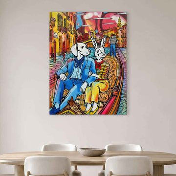 Little Romance in Venice (Original Painting)