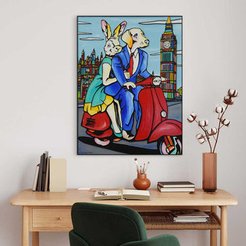 London Calling, Today (Original Painting)