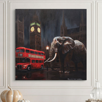 London Elephant (Original Painting)