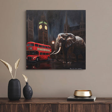London Elephant (Original Painting)