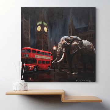 London Elephant (Original Painting)