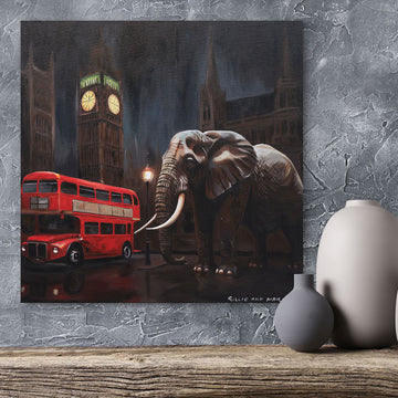 London Elephant (Original Painting)