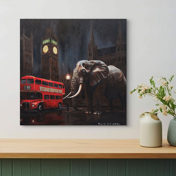 London Elephant (Original Painting)