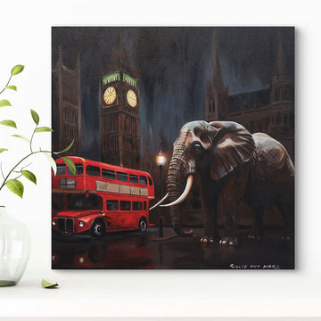 London Elephant (Original Painting)