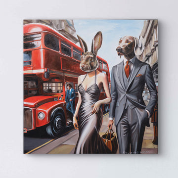 London Here We Come (Original Painting)