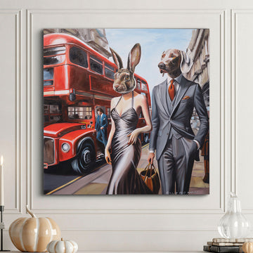 London Here We Come (Original Painting)